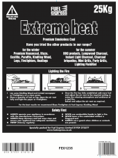 Extreme Heat 25kg (Back)